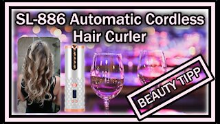 Kecomer SL-886 Hair Curler Automatic Cordless Curling Iron FULL REVIEW
