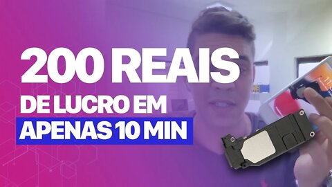 Lucre R$200 na troca do alto-falante do iPhone 7 Plus