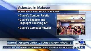 Warning about abestos found in makeup