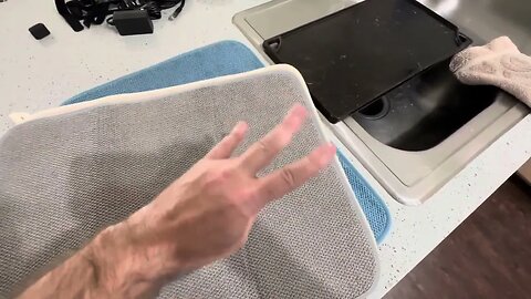 Review | Dish Drying Mat | Absorbent Microfiber