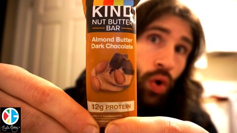 KIND Almond Butter Dark Chocolate Nut Butter Bar Taste Test Nutrition Facts Ingredients Review