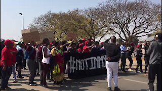 NotInMyName demand the arrest after woman was gang raped (oee)