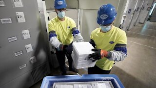First COVID-19 Vaccines Leave Pfizer Plant