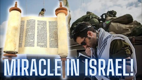 THE TORAH SAVED A JEWISH SOLDIER'S LIFE IN A WARZONE!