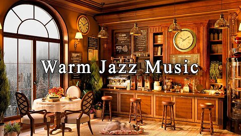 Sweet Jazz Music for Stress Relief ☕ Cozy Coffee Shop Ambience & Relaxing Jazz Instrumental Music
