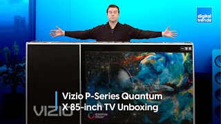 Vizio P-Series Quantum X Unboxing | How huge is this?