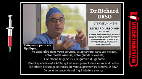 DR RICHARD URSO - Explosion des Cancers et des maladies latentes !