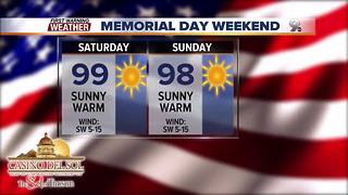 Chief Meteorologist Erin Christiansen's KGUN 9 Forecast Tuesday, May 22, 2018