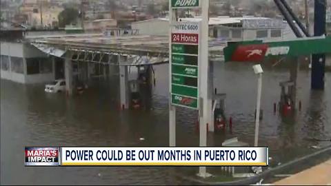 Hurricane Maria causes devastation Puerto Rico