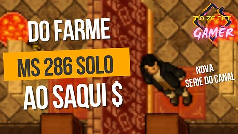 TIBIA RPG - CAÇANDO DE MS LVL 286 SOLO - DO FARME AO SAQUE #02