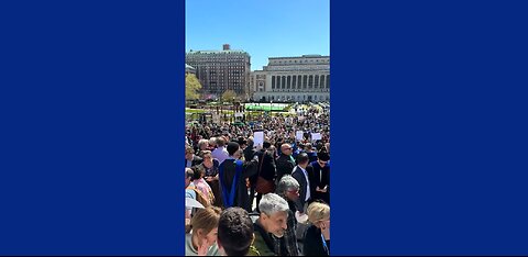 ►🚨▶◾️⚡️🇮🇱⚔️🇵🇸 Faculty joining Students Columbia University against US/Israeli Genocide