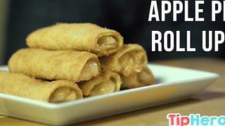 Easy Apple Pie Roll-Ups