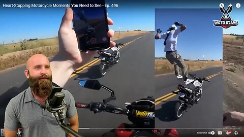 When Motorcycle Stunting Goes Wrong