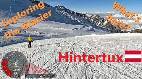 [4K] Skiing Hintertux Glacier, First Time Exploring, What's it Like? Austria, GoPro HERO11