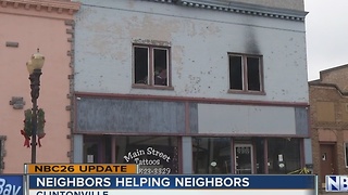 Community helps family after fire