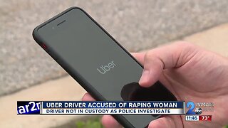 Baltimore County rape investigation: Woman says Uber driver sexually assaulted her