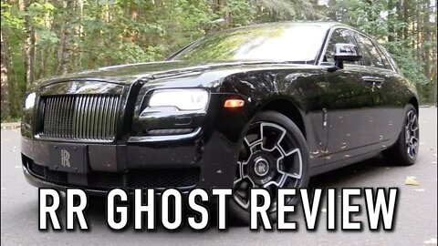 2018 Rolls Royce Ghost Black Badge: Start Up, Test Drive & In Depth Review