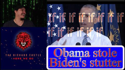 Why did Obama steal Biden's stutter? - The Richard Castle