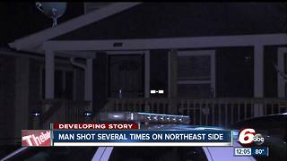 63-year-old man shot on Indy's east side