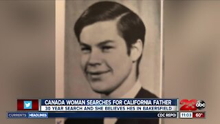 Canada woman searching for California father