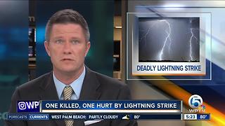 1 man killed, another injured by lightning strike in Broward County