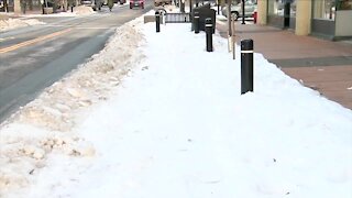 Snow leads to parking problems for Allen St. businesses under new parking design