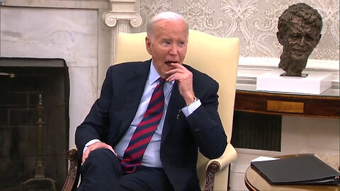 Biden Yells Gibberish At Press The Same Day As KJP Gaslights American People On 'Cheap Fake' Videos