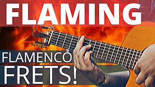 Flaming Flamenco Frets! How to Change Chords FAST on the Flamenco Guitar | Guitarra Flamenca