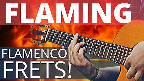 Flaming Flamenco Frets! How to Change Chords FAST on the Flamenco Guitar | Guitarra Flamenca