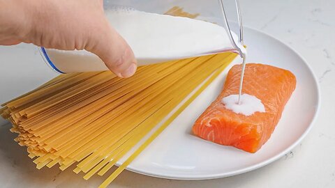 You will buy all SALMON in the store after trying this PASTA!