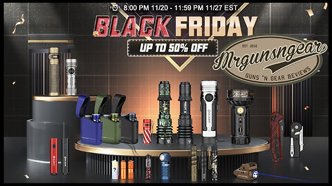 Olight Black Friday Sale Valkyrie PL Turbo & Baldr S BL weapon lights, Warrior X 4, & More 🔦