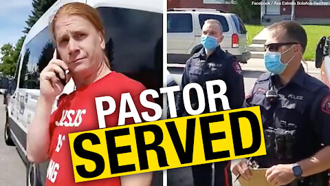 BREAKING: Pastor Peter Reicher served by police: “Canada has become communist”