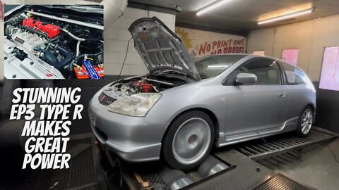 Solid Fab Exhaust System And Skunk 2 Mods Honda Civic EP3 TypeR Mapped