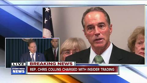 Rep. Chris Collins charged with insider trading