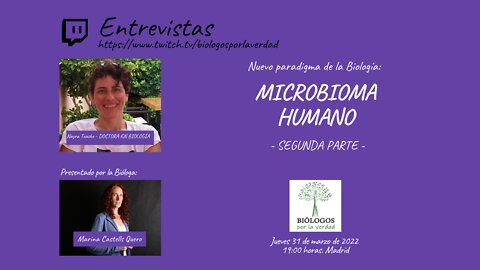 El MICROBIOMA humano con la Dra Nayra Txasko. 2a parte