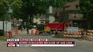 Gas leak in Sheboygan leads to short evacuation