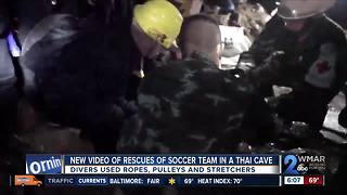 Thai Officials Release Video Of Soccer Players Recovering After Rescue