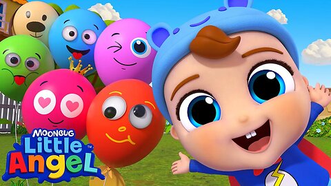 Balloon Emotions Song | Learn Feelings | @LittleAngels Nursery Rhymes & Kids Songs
