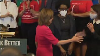 Pelosi Violates Her Own Mask Mandate