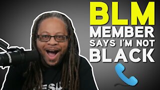 BLM Member Tells Black Man That He's Not Black