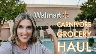 Walmart Grocery Haul: Carnivore/Keto Diet