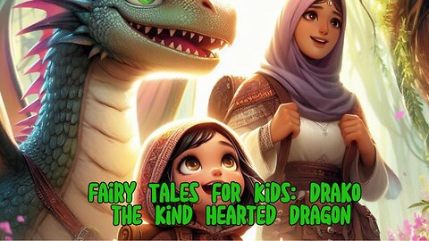 Enchanting Bedtime Story: Drako the Dragon and Lilly's Adventure.