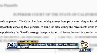 Women accuse Fairmont Grand Del Mar Hotel VIPs of sexual harassment