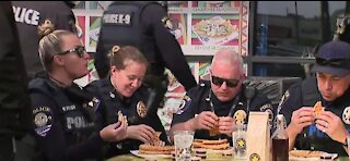 Vegas-area restaurant holds fundraiser to support school police on International Waffle Day