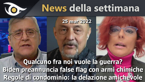 News della settimana (25 mar 2022)