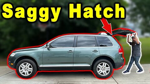 FIX Sagging Hatch ~ How To Replace Hatch Struts/Supports