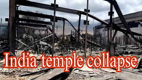 Nine dead in India temple collapse due to heavy rain - interesting news bbc