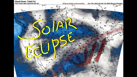 Watch: Saturday Severe Storms and Best Place to View Solar Eclipse