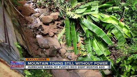 Exclusive look inside the destroyed mountain homes of Puerto Rico 8 months after Hurricane Maria