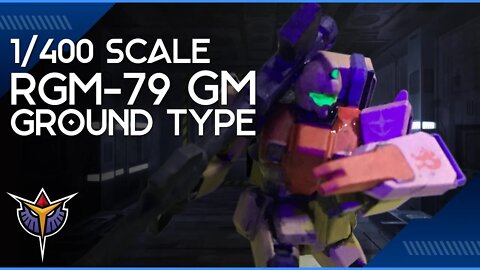 Painting and Decaling a 3D Printed 1/400 Gundam RGM79 [G] GM Ground Type
